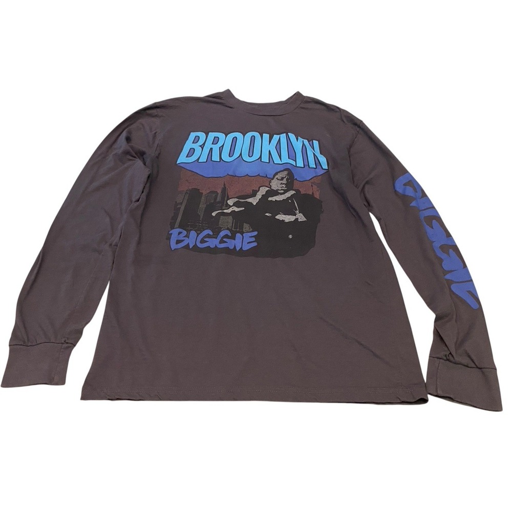Brooklyn Mint The Notorious BIG Biggie Smalls Mens Long Sleeve T-Shirt Large